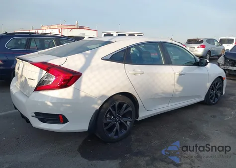 2019 Honda Civic Sport from USA, damaged, VIN 2HGFC2F89KH521843